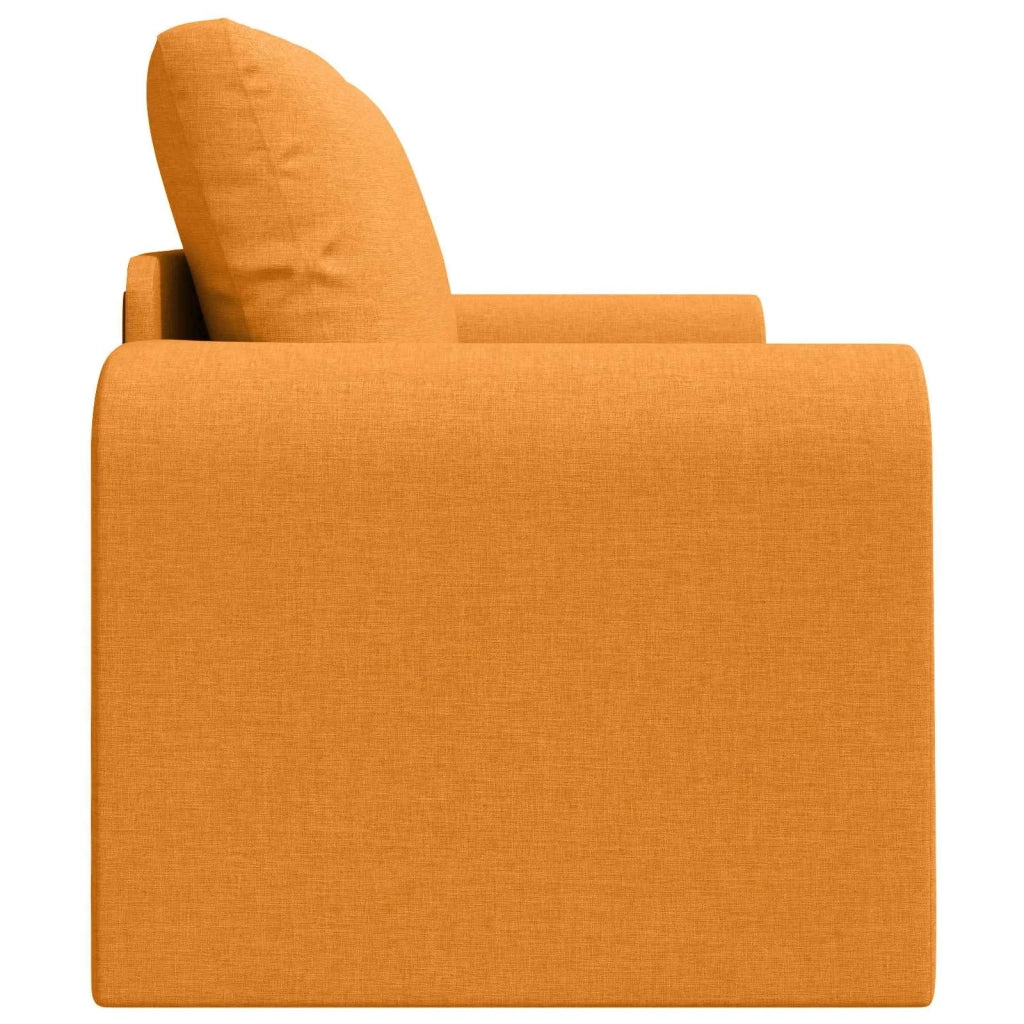 Divano letto | Sof¨¤ letto | Letto singolo 60cm Giallo Scuro Tessuto