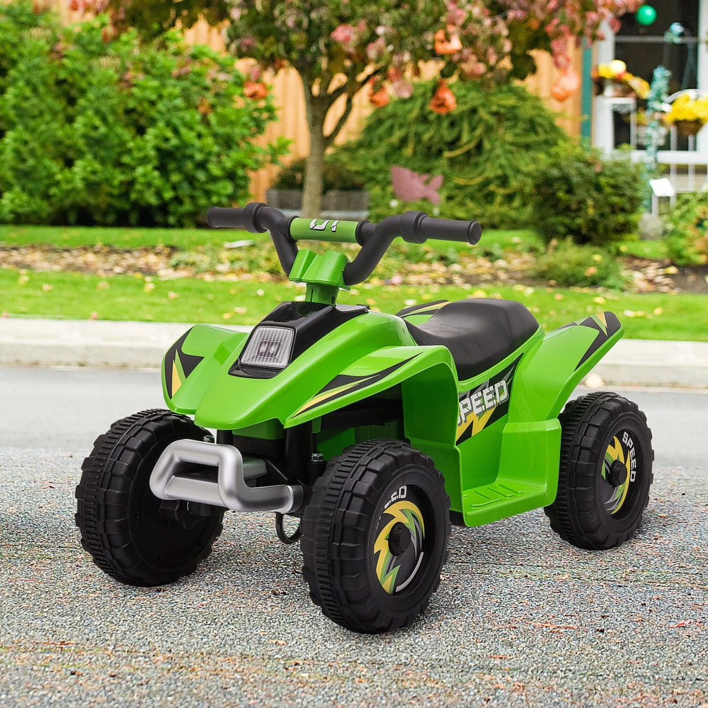 Quad Elettrico per Bambini 18-36 Mesi ¨C Zephmum ¨C Verde 72x40x45,5 cm