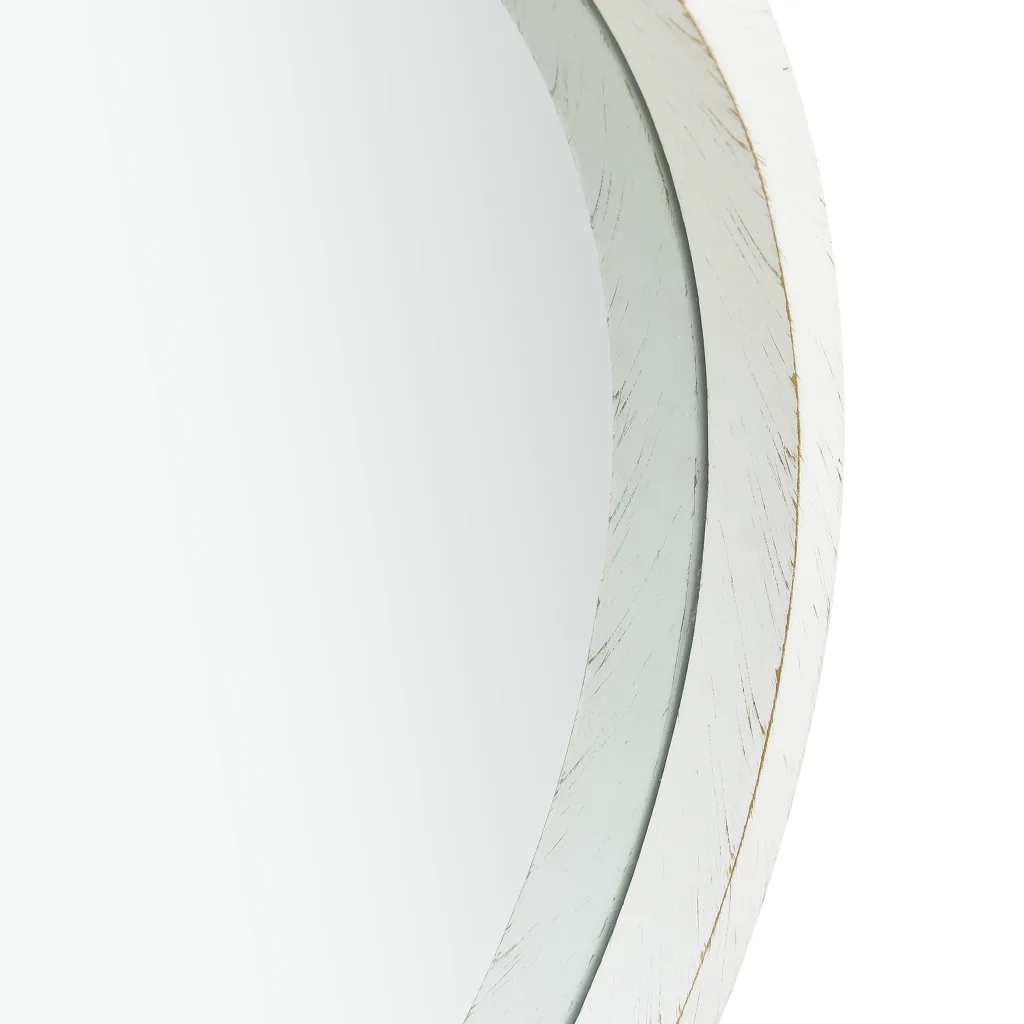 Specchio da Parete | Specchio decorativo con Cinghia 50 cm Bianco