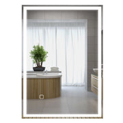 Specchio da Bagno con LED ¨C Minimal ¨C Bianco