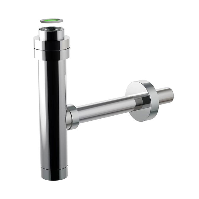 Sifone d'arredo per lavabo in ABS e ottone BONOMINI - Cromo