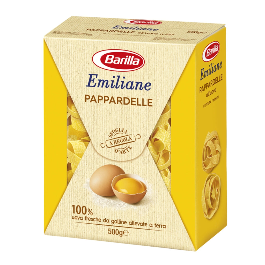 Barilla emiliane pappardelle all'uovo 500 grammi