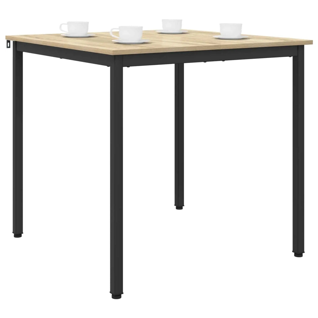 Tavoli da pranzo 80 x 80 x 75 cm Legno ingegnerizzato Quadrato 892627