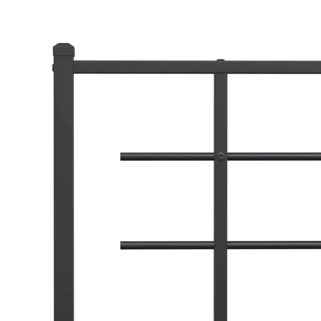 Testiera di Ricambio in Metallo Nero 75 cm 355587