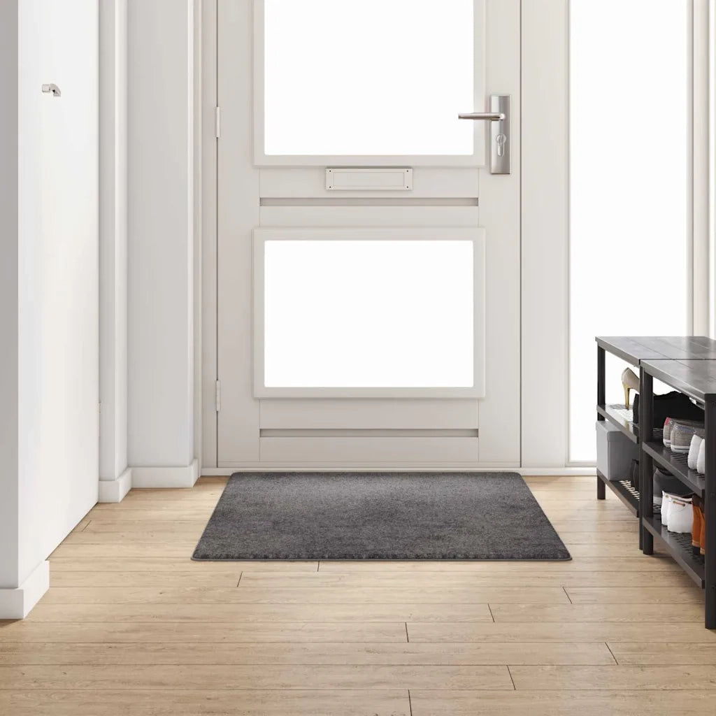 Runner in Moquette | Runner Tappeto Grigio 100 x 150 cm 100% Polipropilene Tuft