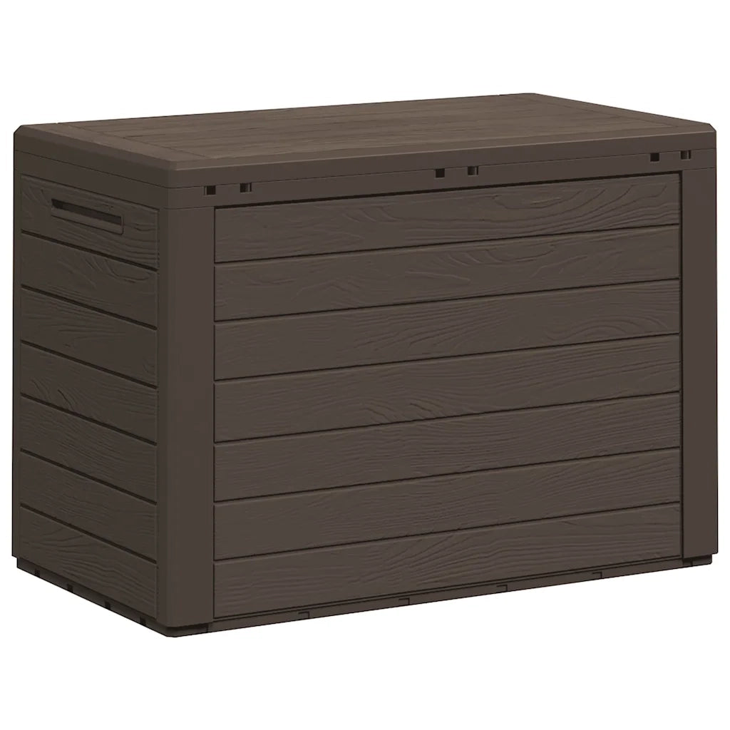 Baule da Giardino Marrone 78x44x55 cm 49442