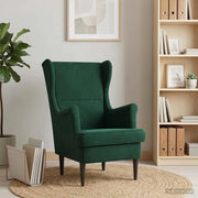Poltrona Verde Scuro Velluto 42029865