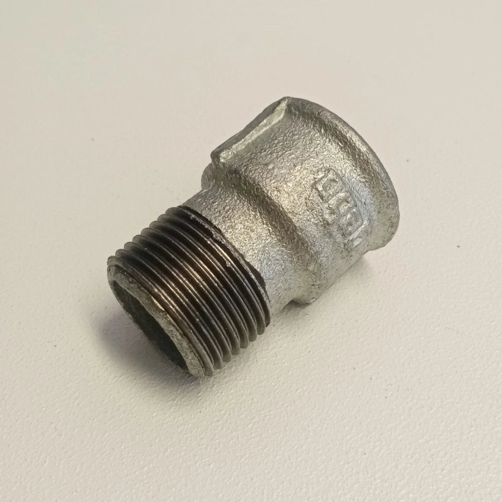 Raccordo mf 1/2 manicotto zincato di ghisa malleabile