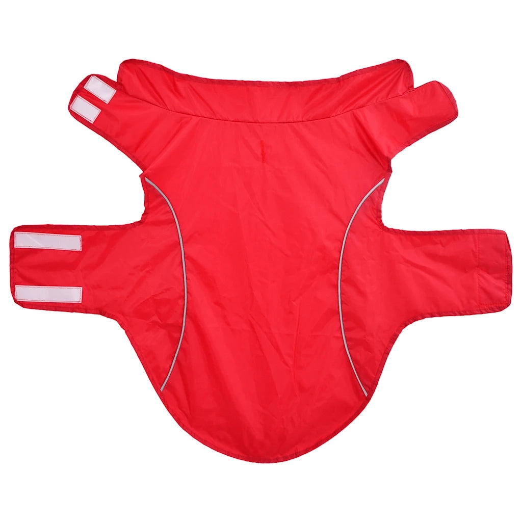 Impermeabile per Cani con Strisce Riflettenti Poliestere 2XL 42000284