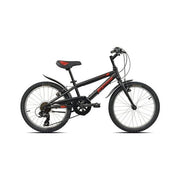 Bicicletta legnano 26l630n nero e rosso