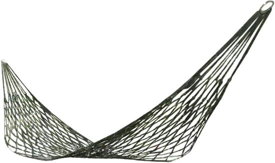 Hangmat per Camping e Esterno - 200x80cm - Materiale Nylon e Gaiole in Canapa