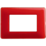Bticino AM4803CRD Placca Matix 3 Moduli Corallo
