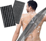 Peeling corpo extra lungo per una pulizia approfondita - 2 pezzi. Ideale per doccia e bagno.