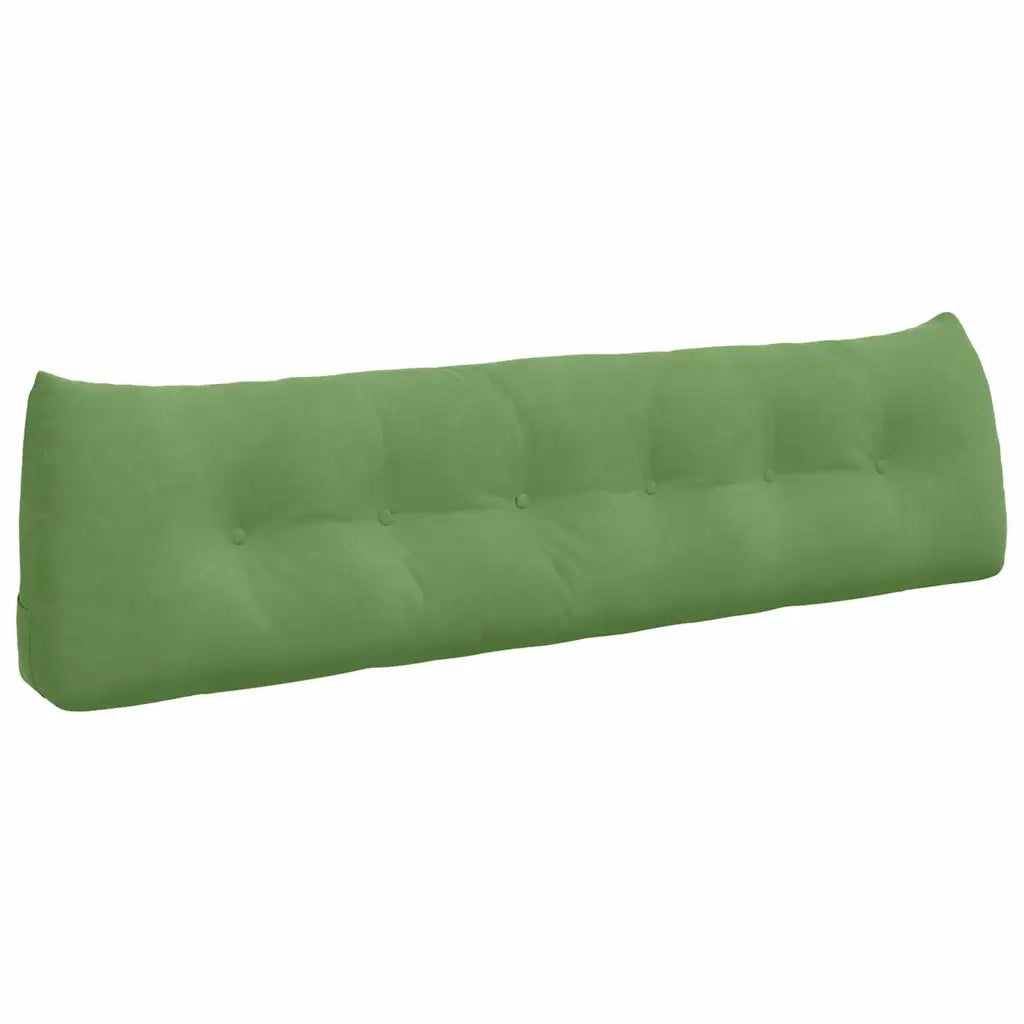 Cuscino per Schiena Verde chiaro 180 x 24 x 50 cm Velluto 42014577