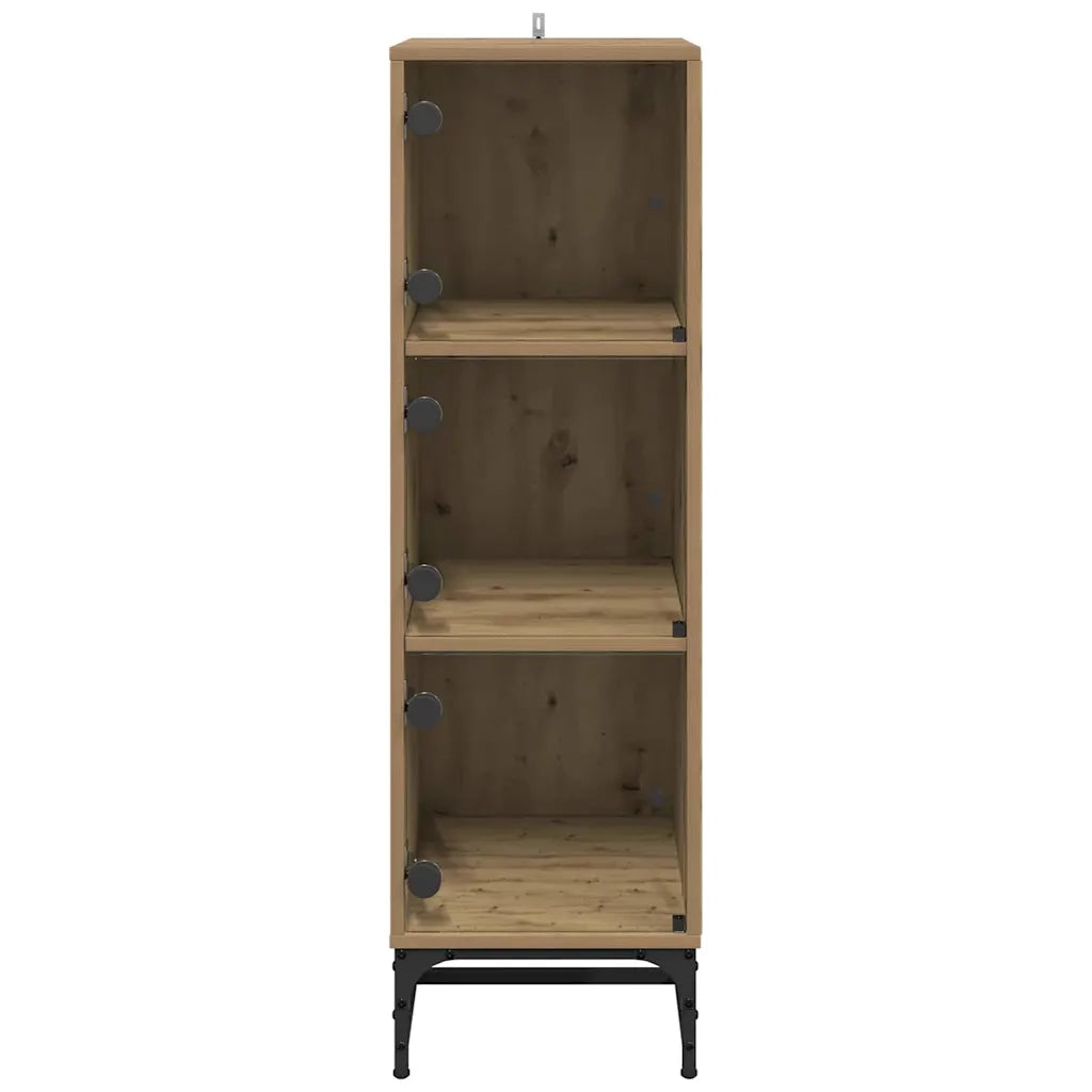Credenza-Buffet-Armadio da cucina Rovere artigianale 35 x 37 x 117 cm