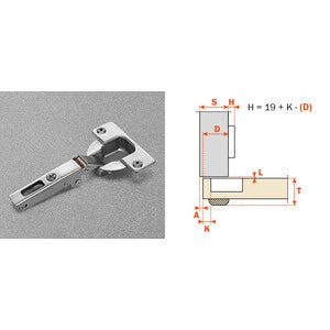 SALICE CERNIERA AUTOMATICA CNA7A99 COLLO  0- 50,0 pz