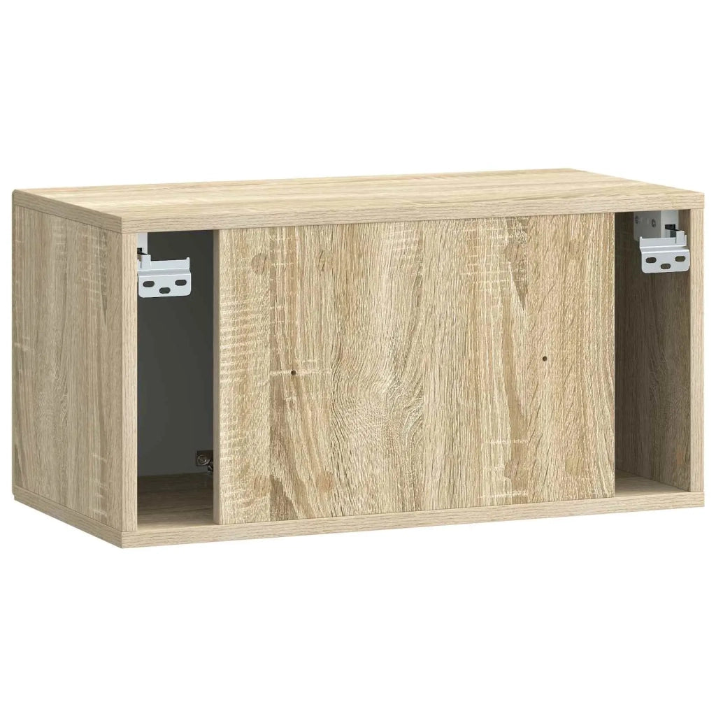 Mobile TV da Muro | Armadietto TV | Mobile Porta TV Rovere Sonoma 59,5 x 31 x 30 cm