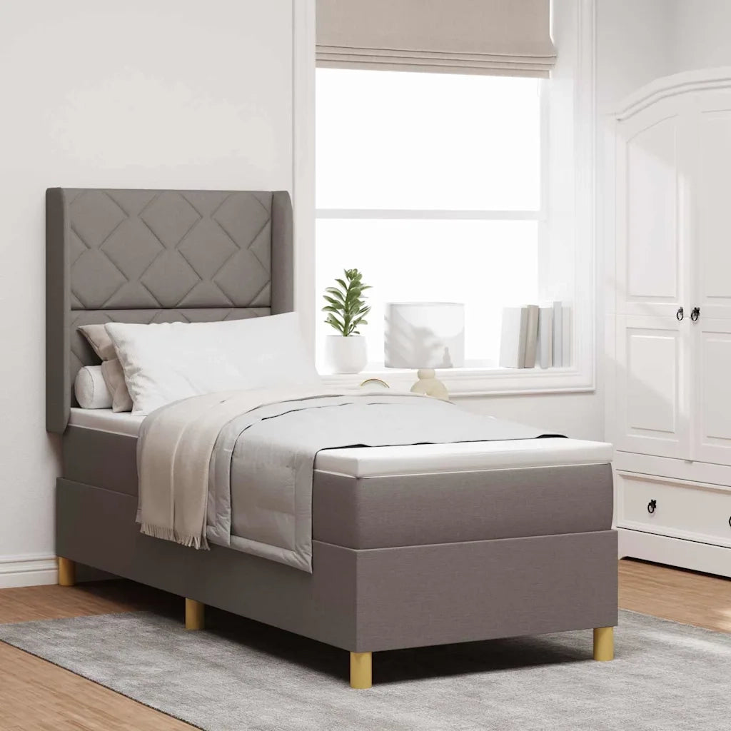 Letto a molle con materasso Talpa 80 x 200 cm Tessuto 3341865
