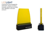 SEGNALATORE PER AUTOMAZIONE LED LIGHT AUTOMATISMO CANCELLI CANCELLO 230V 24V