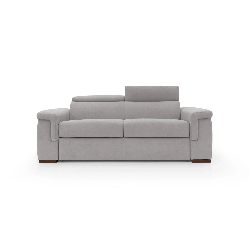 Giunone Divano letto mat. H18 240 cm (mat. 160x197 cm) grigio chiaro
