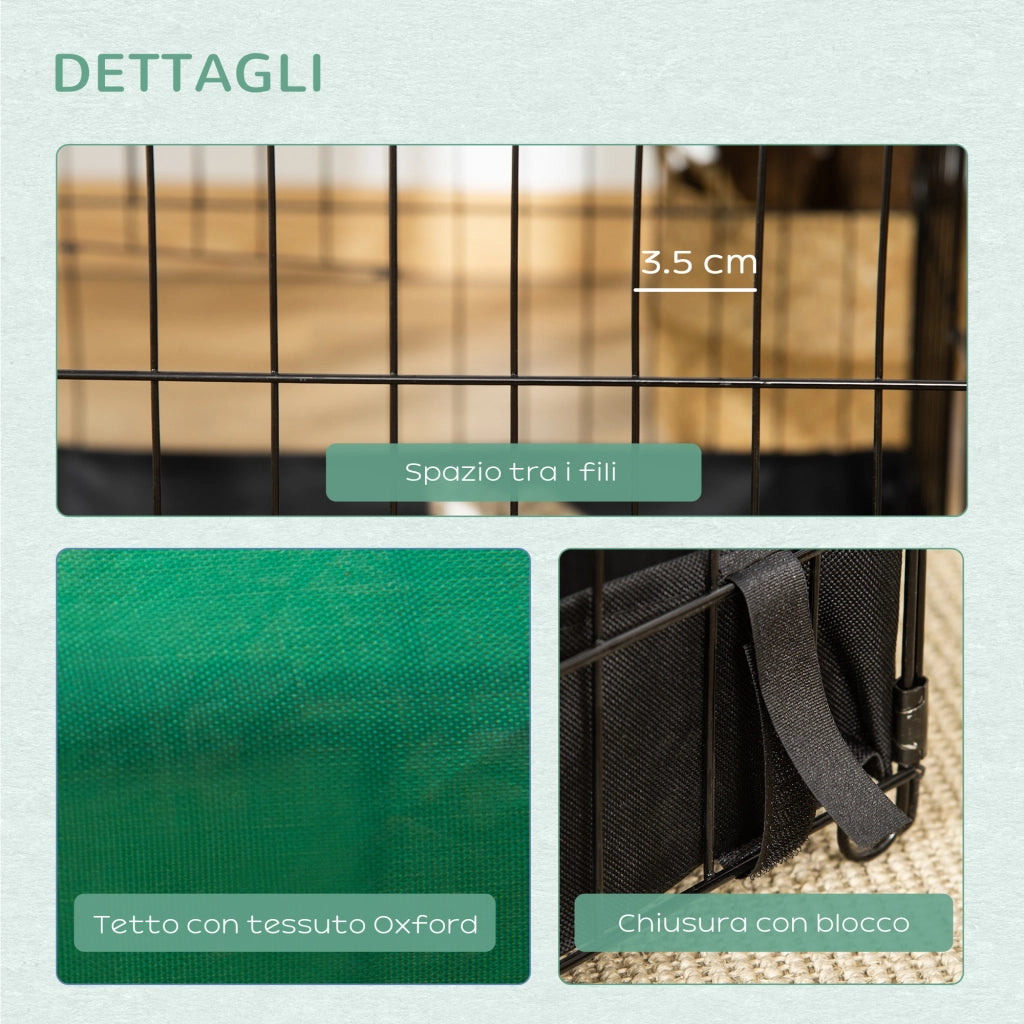 Gabbia per Conigli ¨C Minimal ¨C 90x75x75 cm