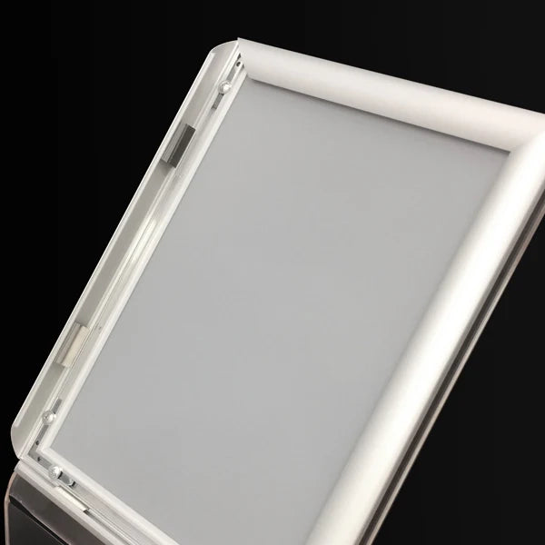 Leggio in plexi con base a L e Cornice a scatto f.to A4 verticale - Non Personalizzato