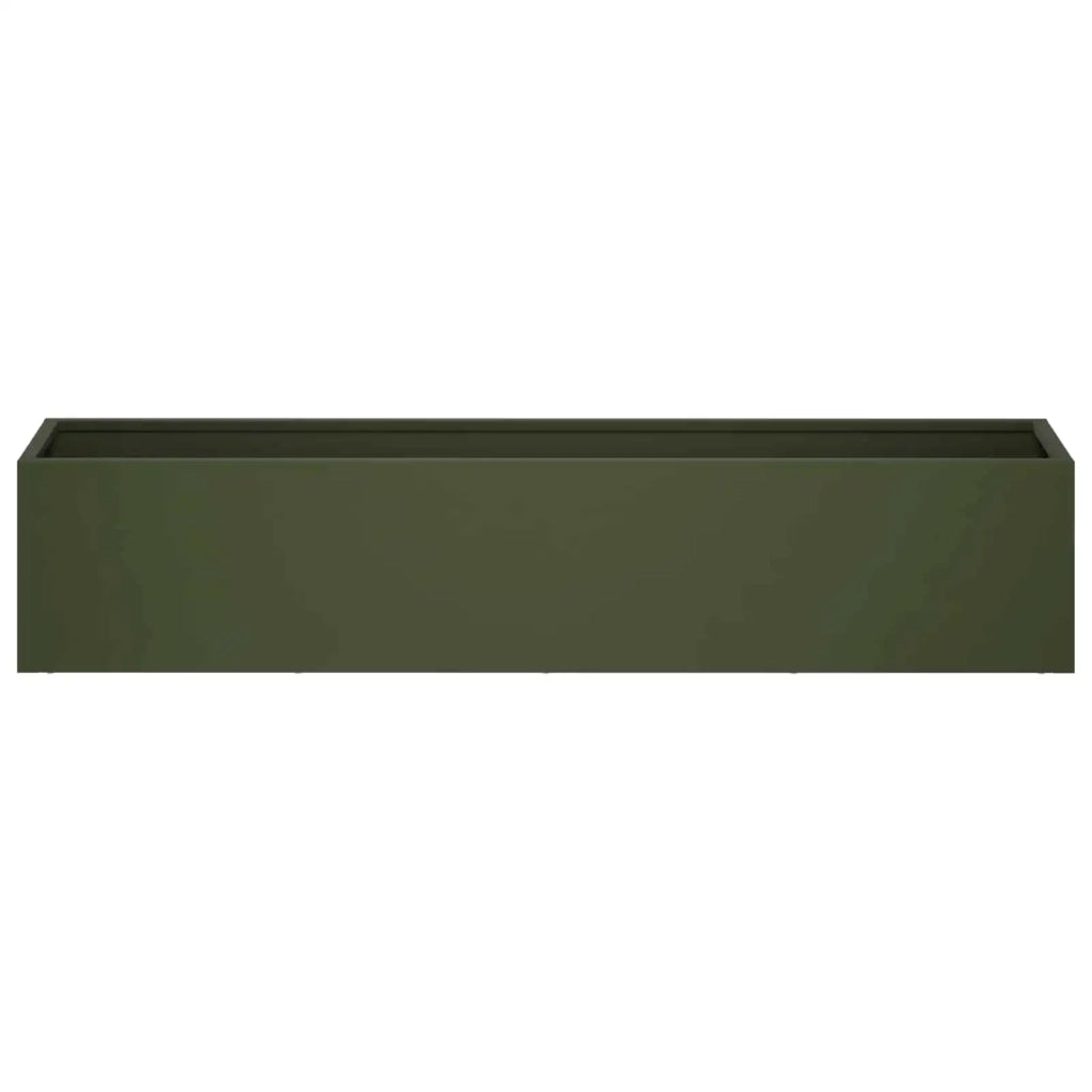 Vaso da giardino Verde Oliva 80 x 20 x 20 cm 8005168