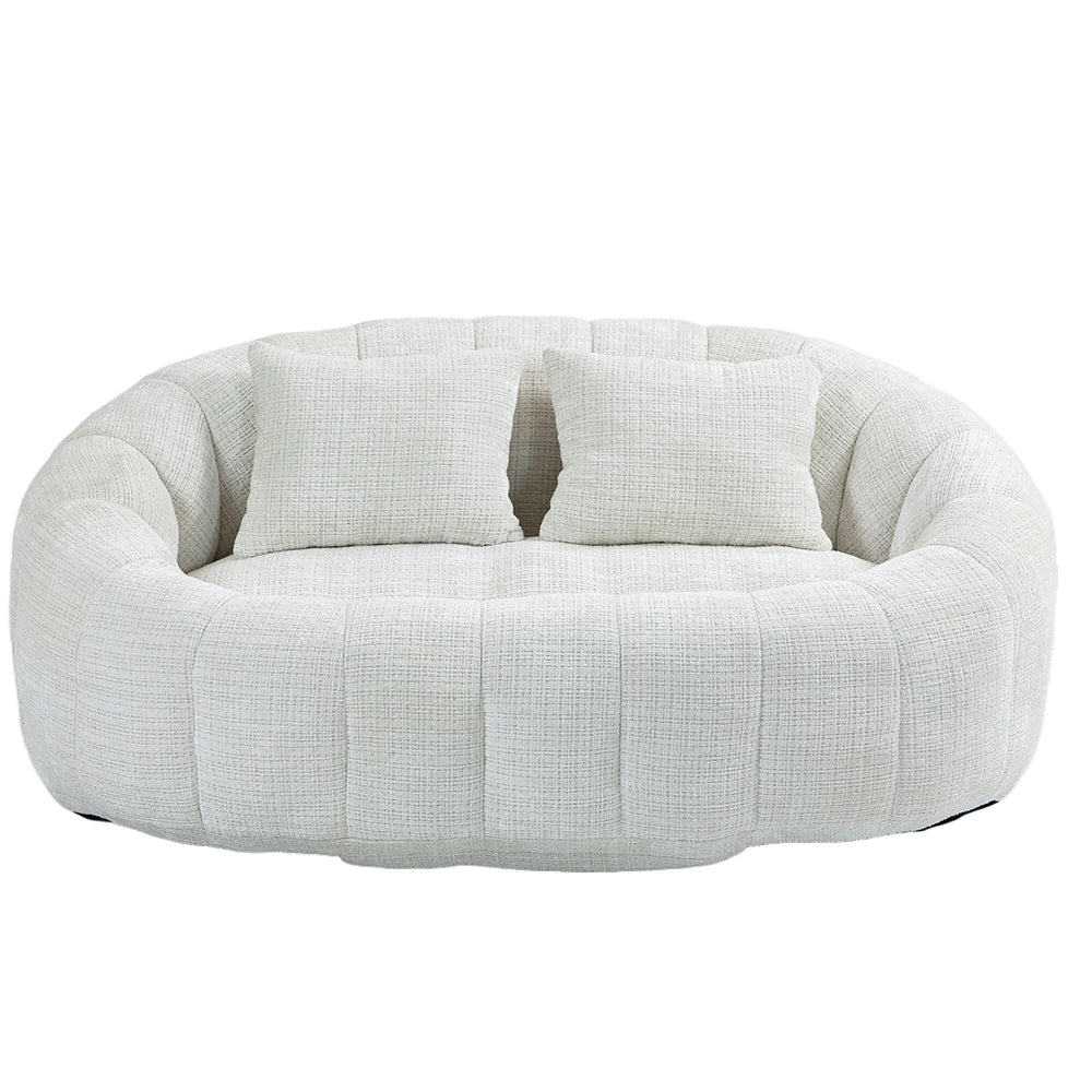 Pouf - Xylo - Chenile beige interno/esterno