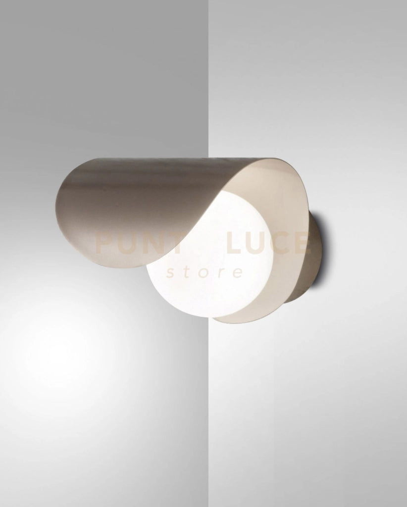 ADRIA APPLIQUE ORO OPACO A LED 3000K - 6W - 540 lm ORIENTABILE IP20 IN METALLO E VETRO
