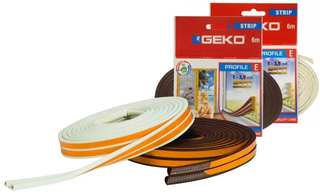 PARAFREDDO IN GOMMA GEKO mt. 6 profilo E - Marrone