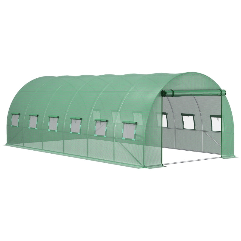 Pellicola per serra 6x3x2m, pellicola da giardino impermeabile con protezione UV, pellicola in PE, copertura per giardinaggio, serra, tunnel in