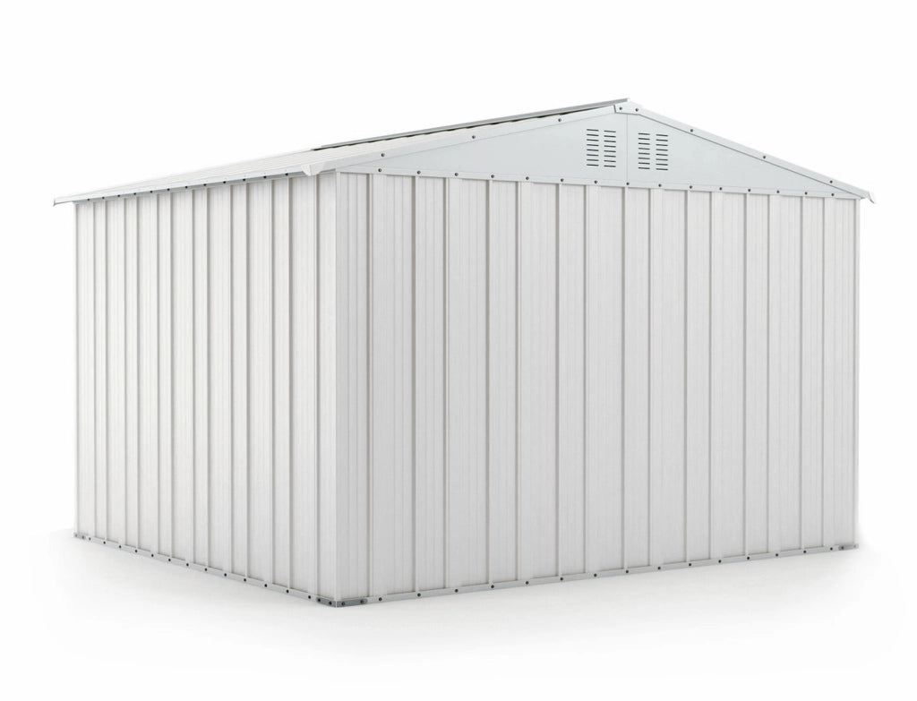 Box in lamiera zincata per esterno 327x269cm x h 215cm - 132 kg - 8,80mq BIANCO