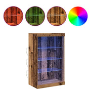 Credenza | Madia LED Legno vecchio 60,5 x 37 x 100 cm Legno multistrato