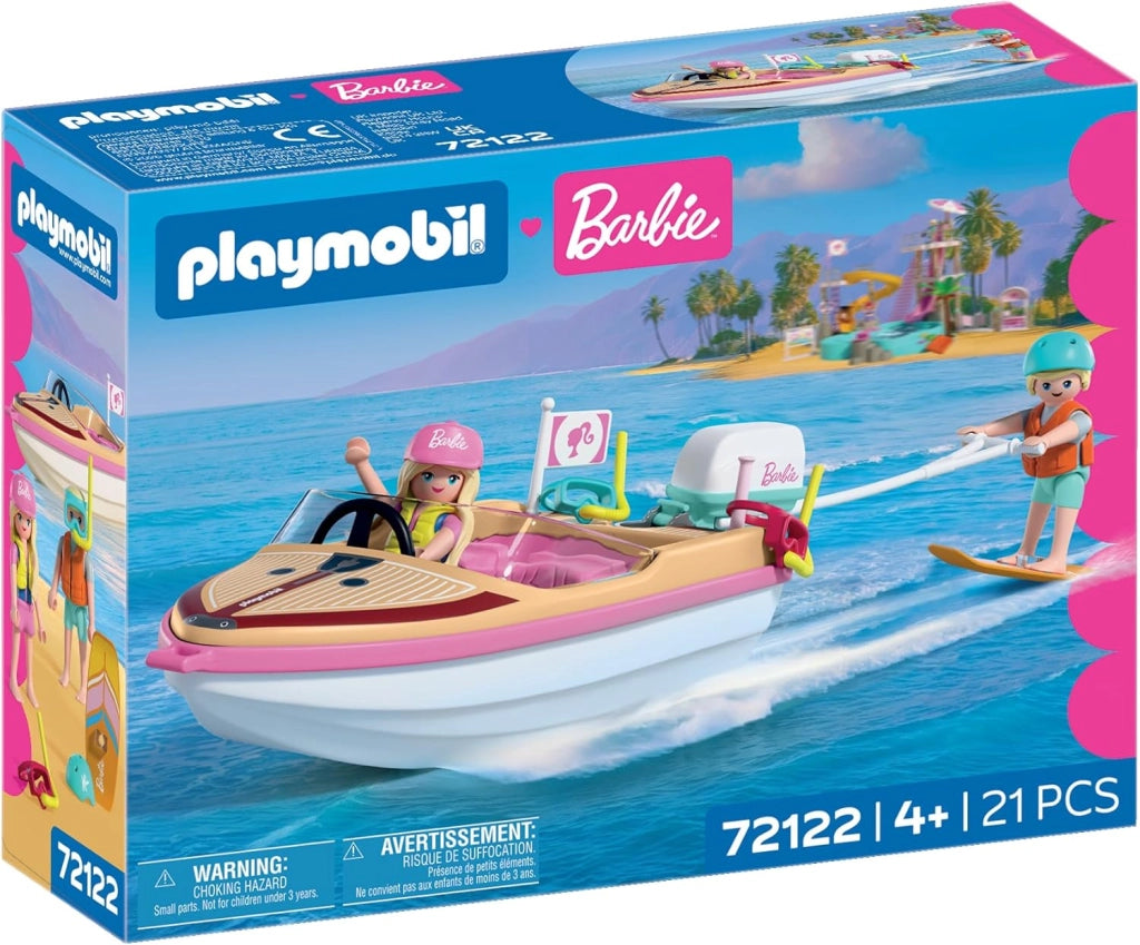Playmobil Barbie barca dell`avventura 21 pezzi,Eta 4+