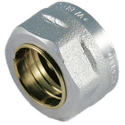 DADO CROMATO CON OGIVA E GUARNIZIONE PER TUBO RAME- 1/2 x 12- TIEMM- pezzi 1