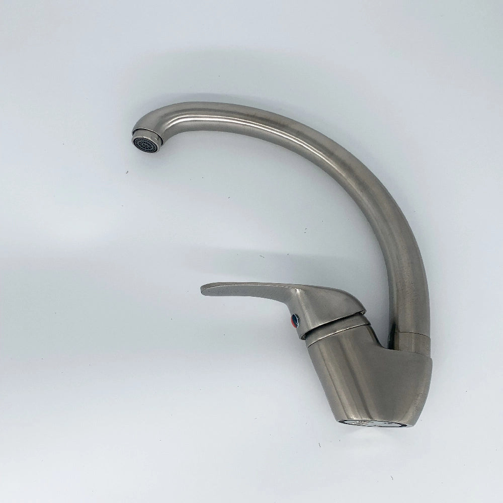 Miscelatore cucina per lavello satinato rubinetteria serie sei
