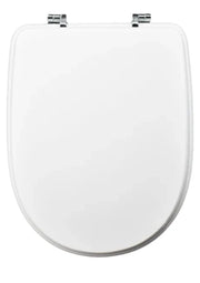 Sedile wc in mdf serie aretusina con cerniere in metallo regolabili