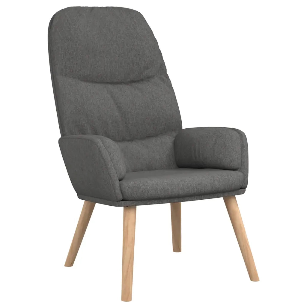 Poltrona Relax Grigio Chiaro in Tessuto 340990