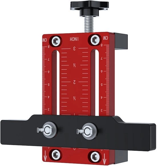 Montaggio per Porta Armadio - Localizzatore di Installazione per Porta Armadio Regolabile - Maniglia in Alluminio - Robusto e Affidabile - Installazione Facile - Codice ONF3