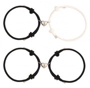 Cinturini magnetici per orologio - 2 pezzi - Cinturini regolabili - Filo Milanese duraturo - Adatti a regali - Cinturini per orologio da coppia