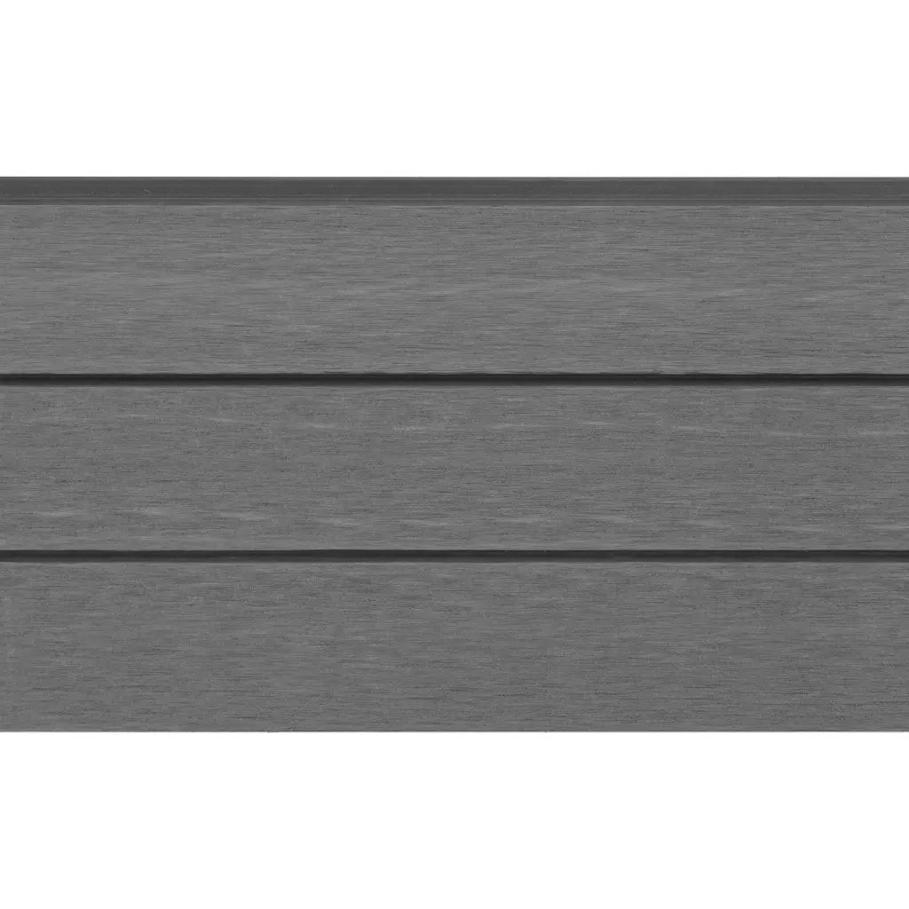 Pannelli di Ricambio per Recinzione 9 pz in WPC 170 cm Grigi 45040