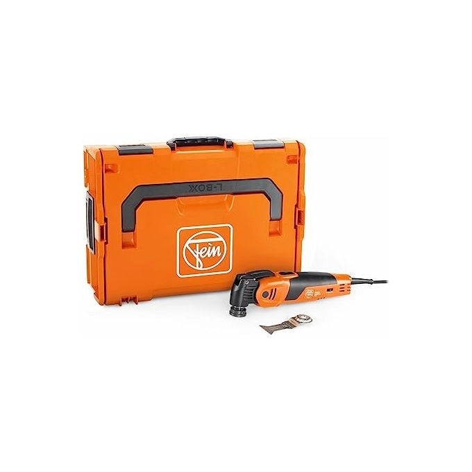 FEIN 72296863000 MULTIMASTER MM 700 MAX Utensile Multifunzione 450 W Attacco StarlockMax Cambio Accessori QuickIN Valigetta L-BOXX 136 colore Nero