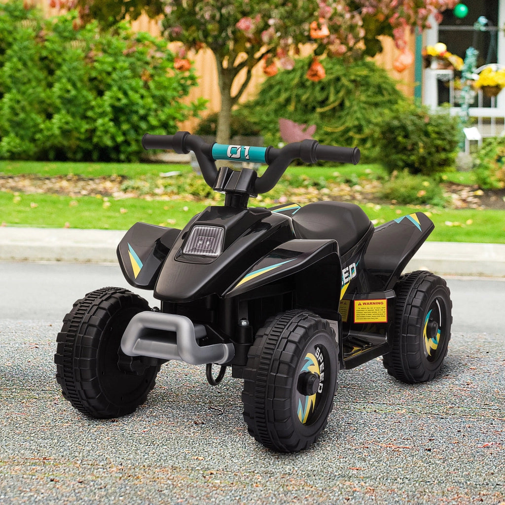 Quad Elettrico per Bambini ¨C Minimal ¨C Nero 72x40x45.5 cm