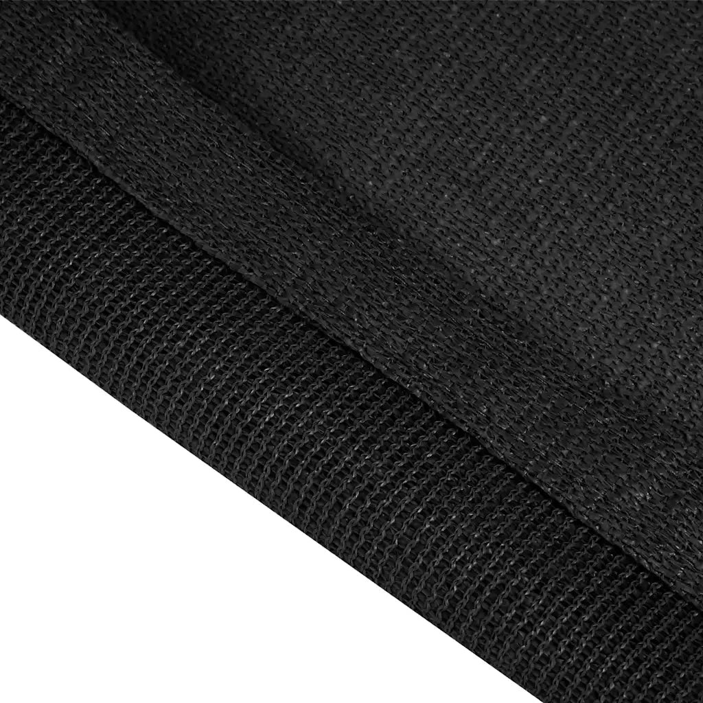 Tappeto da Tenda 200x200 cm Nero 310776