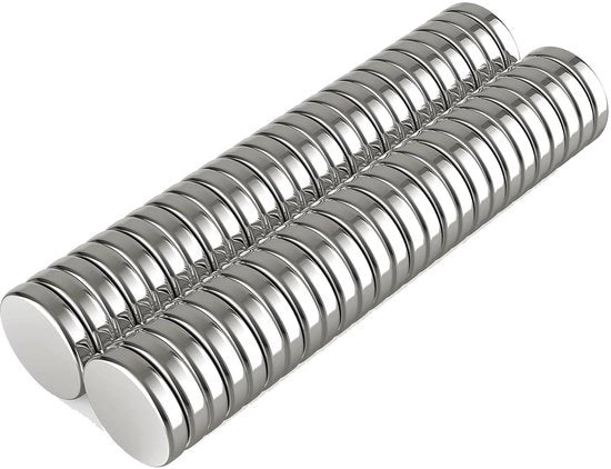 50 pezzi di magneti mini 5x1mm per presentazione, pannelli magnetici