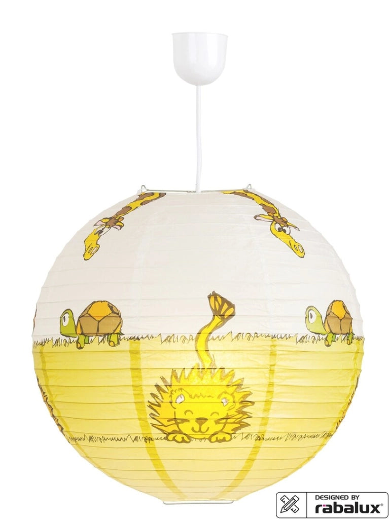 Paralume carta sfera 40 cm multicolore Leon Rabalux