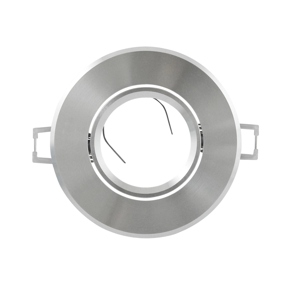 Faretto incasso OPAL WEST alluminio argento GU10 Polux