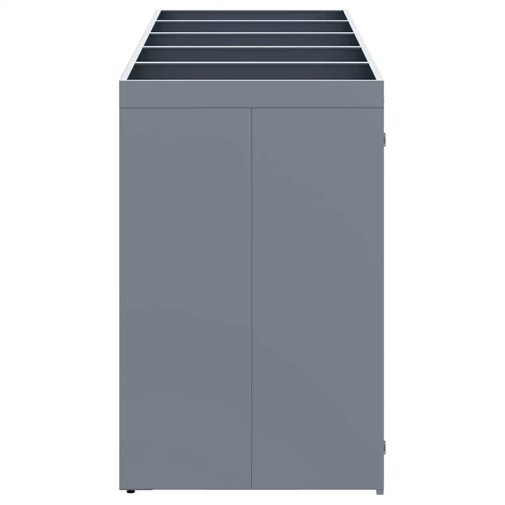 Contenitore per Rifiuti per 5 Bidoni Grigio chiaro 3394751