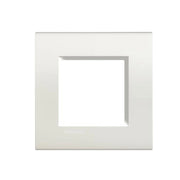 Bticino Placca 2 Moduli Bianco