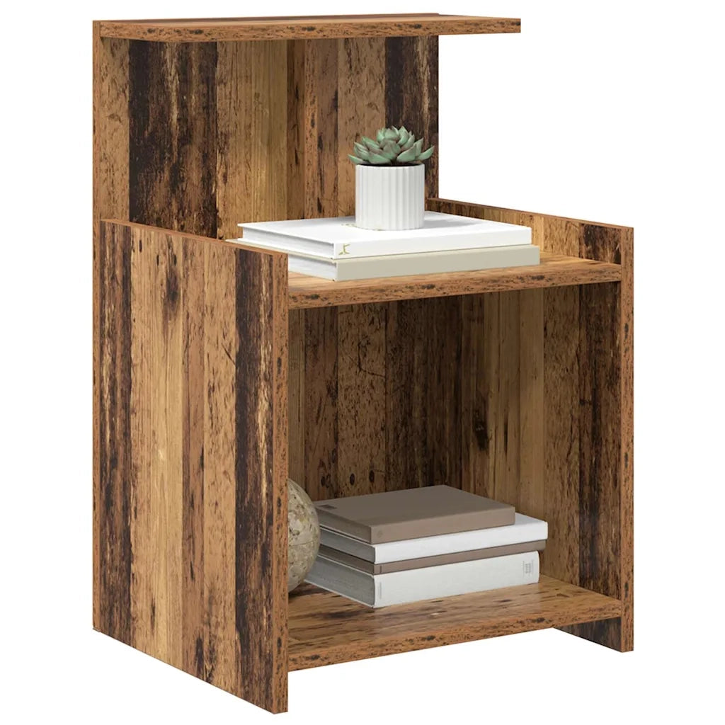Armadio da Notte 2 pcs Legno vecchio 40 x 35 x 60 cm 875135